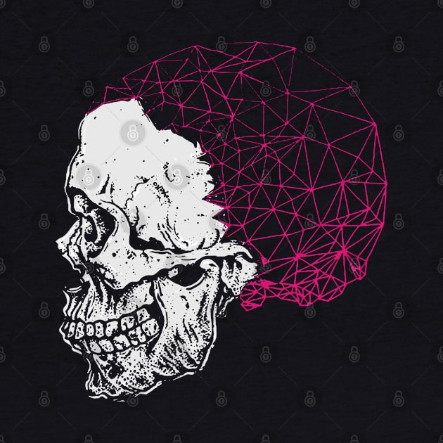 Geometric Skull Fun by machmigo